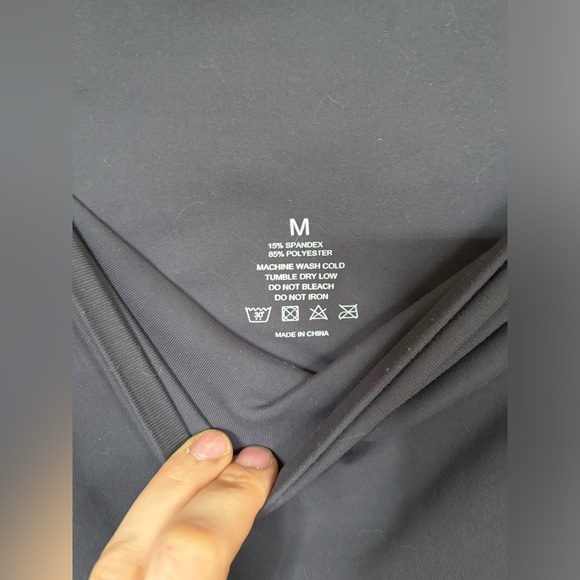 Maternity Grow with Me Tight in Sky Grey - Picture 5 of 6